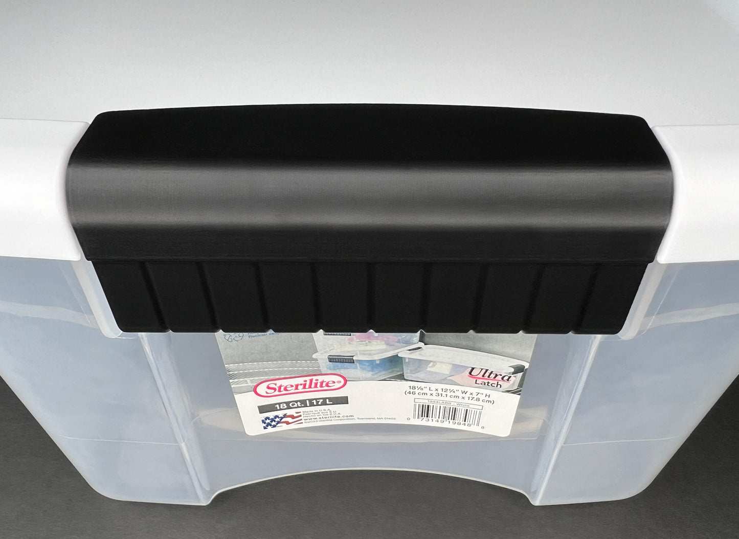 Sterilite Ultra Latch Box Replacement Latch Handle (2-pack), 18 Qt, 30 Qt