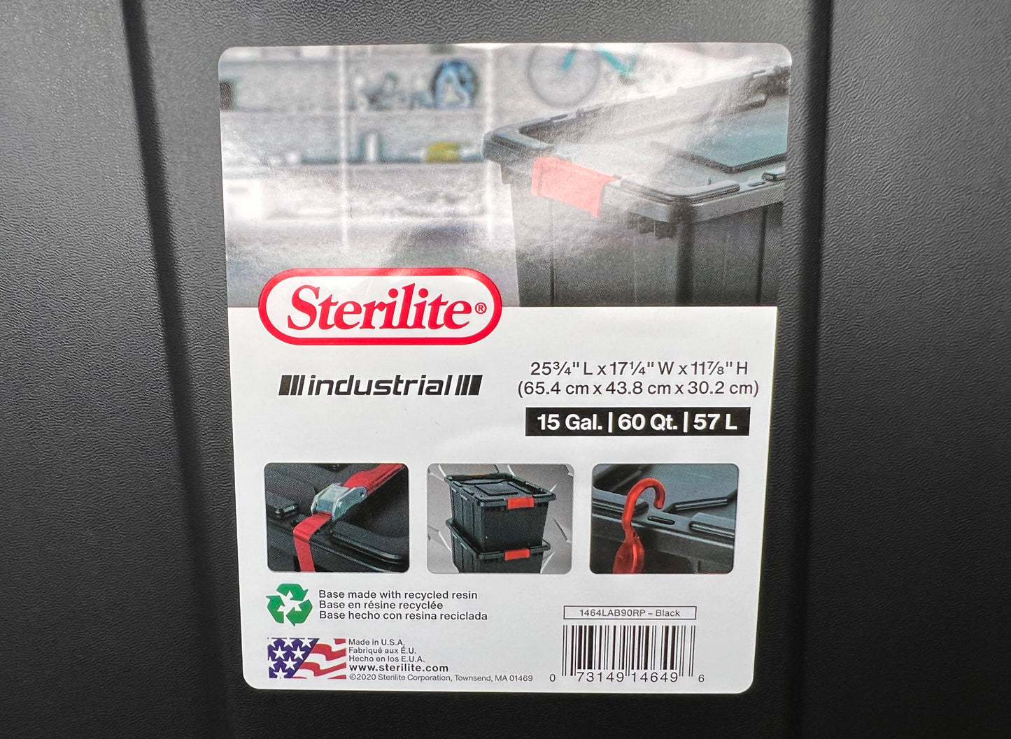 Sterilite Industrial Tote Replacement Latch Handle (2-pack)
