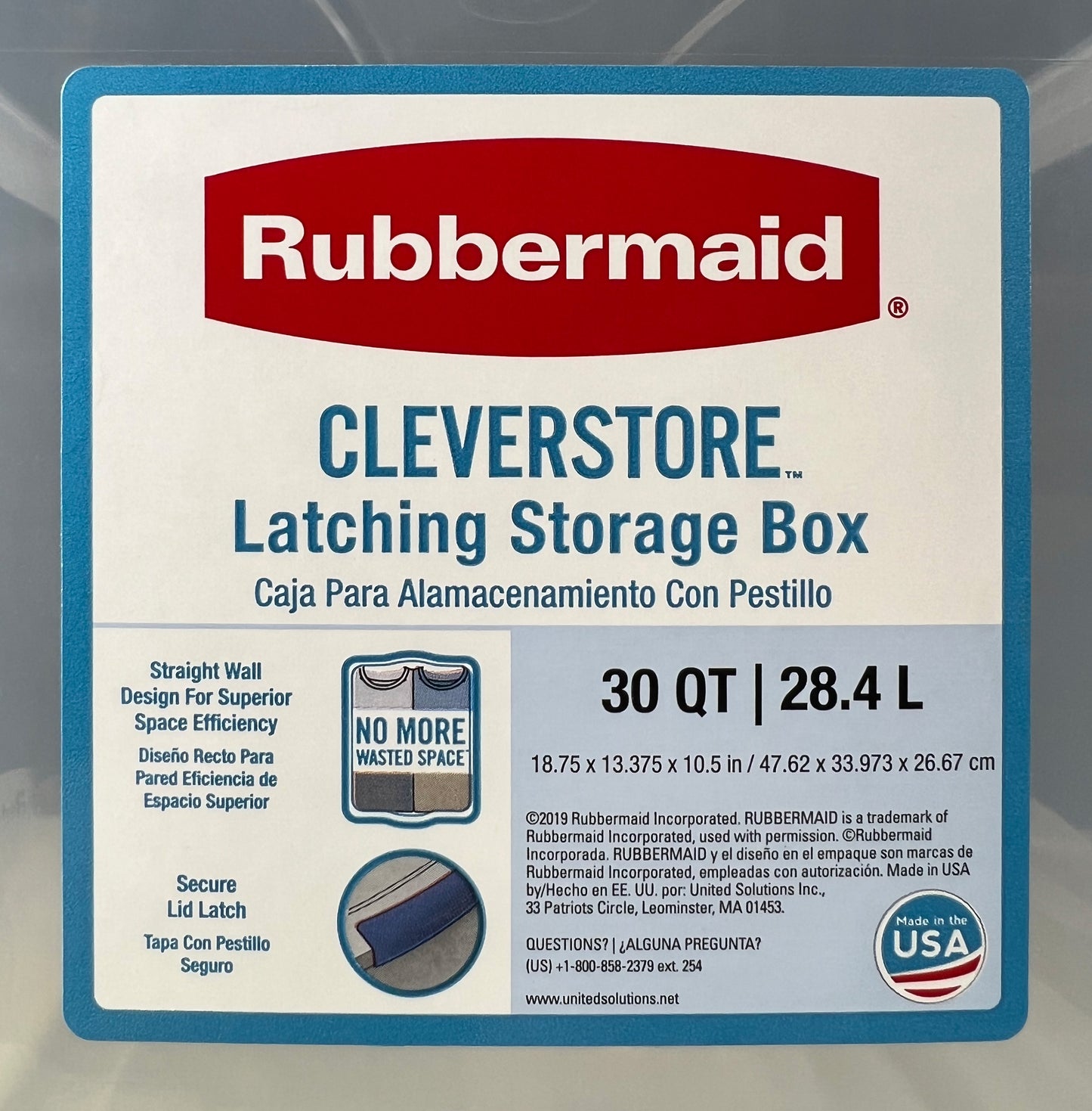 Rubbermaid Clever Store Latching Storage Box Replacement Latch Handle (2-pack)