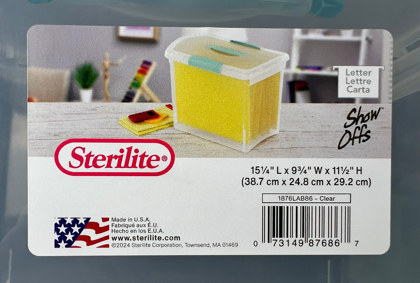 Sterilite Large Nesting ShowOffs Replacement Latch Handle (2-pack)