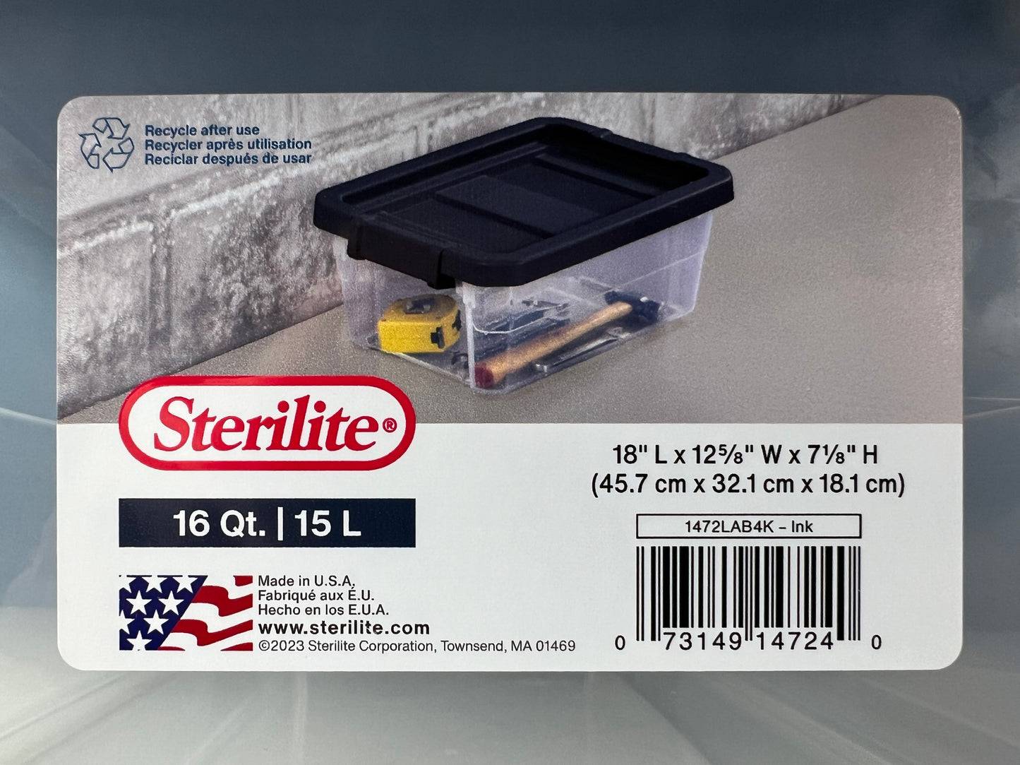 Sterilite Stacker Box Replacement Latch Handle (2-pack)
