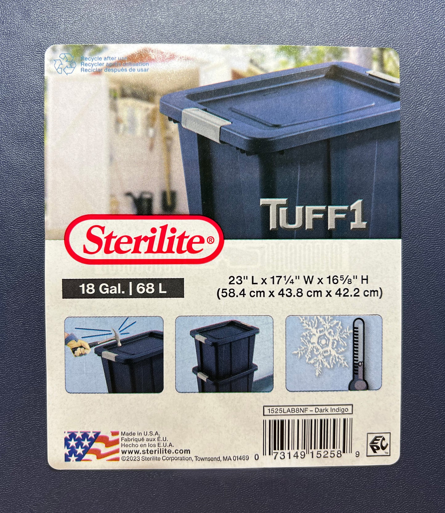 Sterilite Latching Tuff1 Tote Replacement Latch Handle (2-pack)