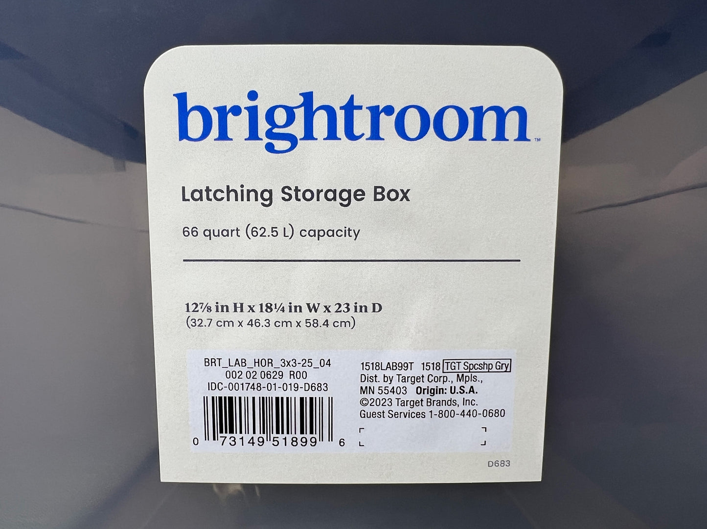 Brightroom Latching Storage Tote Box Replacement Latch Handle (2-pack)